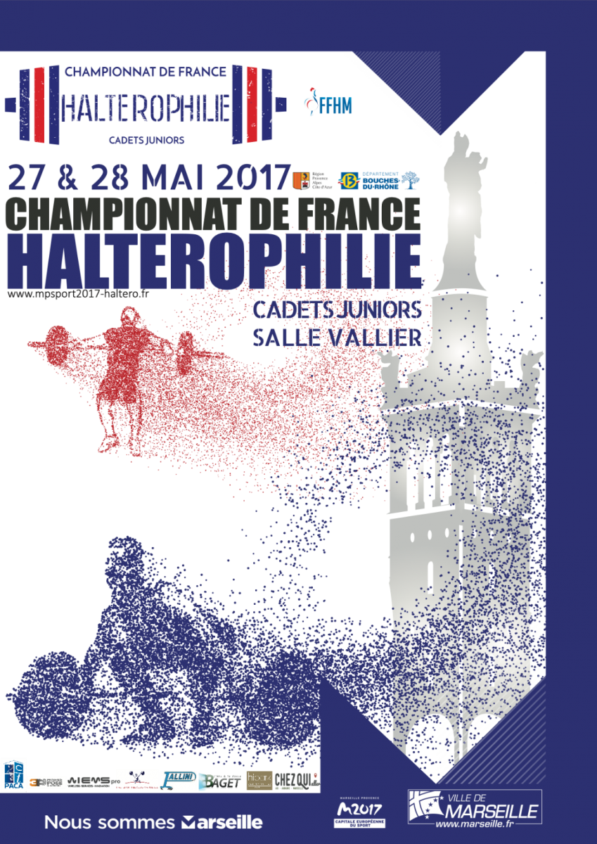 Championnats de France  - Cadets Juniors - Haltérophilie - 2017