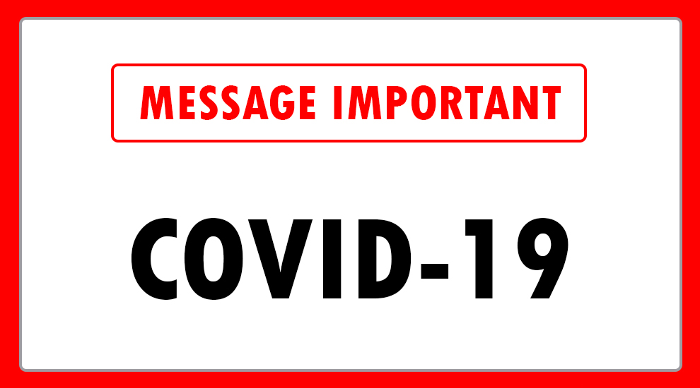 COVID-19: Fermeture de l’HCM