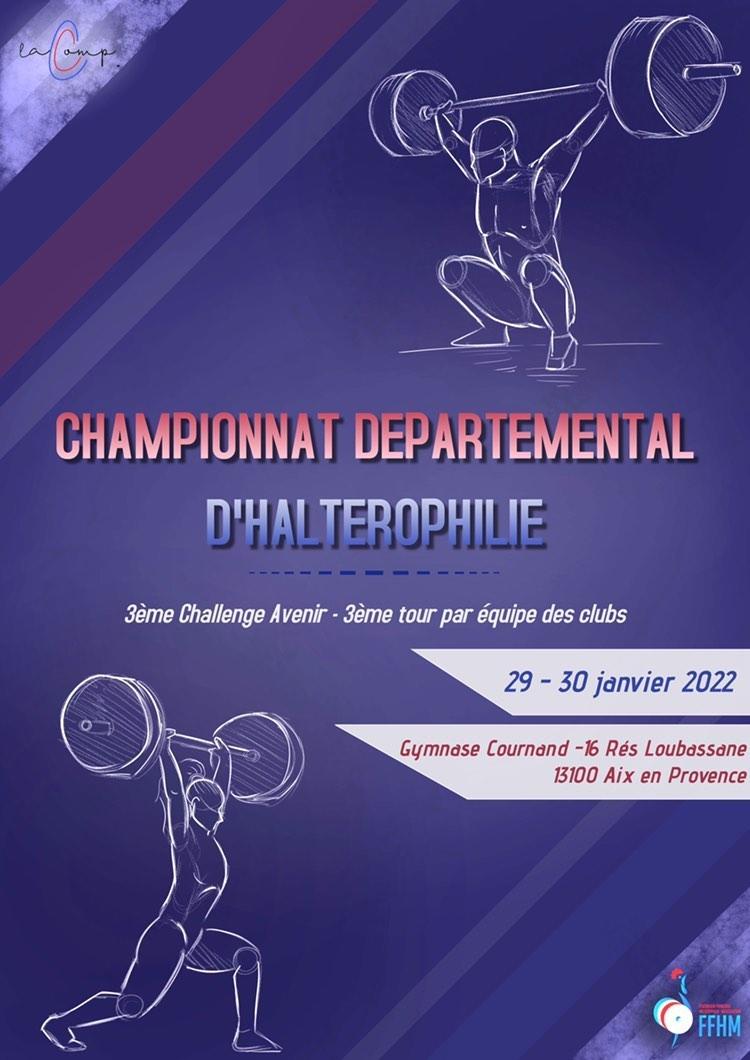 Championnat départemental Haltérophilie - Aix en Provence