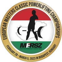 Championnats d'Europe Masters Force Athlétique - Budapest - Hongrie