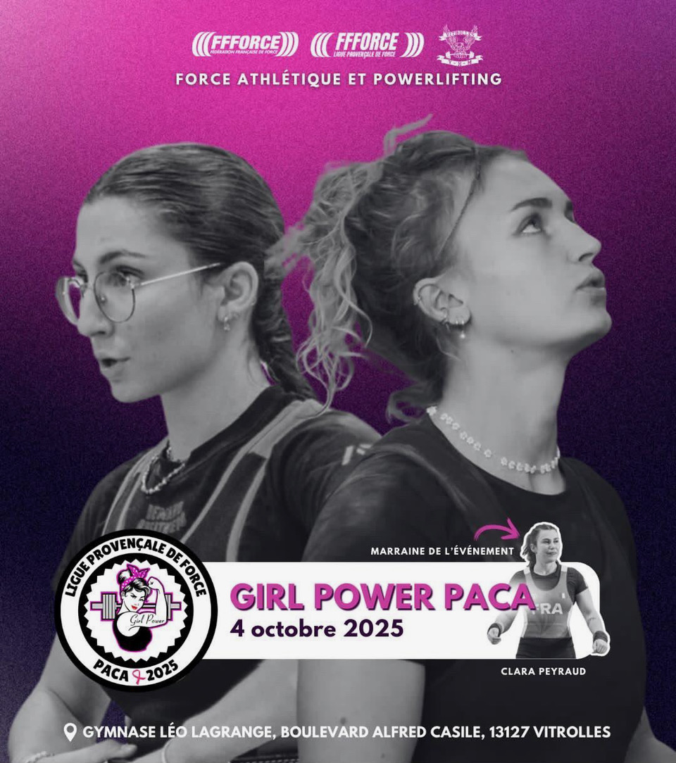 GIRL POWER PACA – La force athlétique féminine à l’honneur à Vitrolles