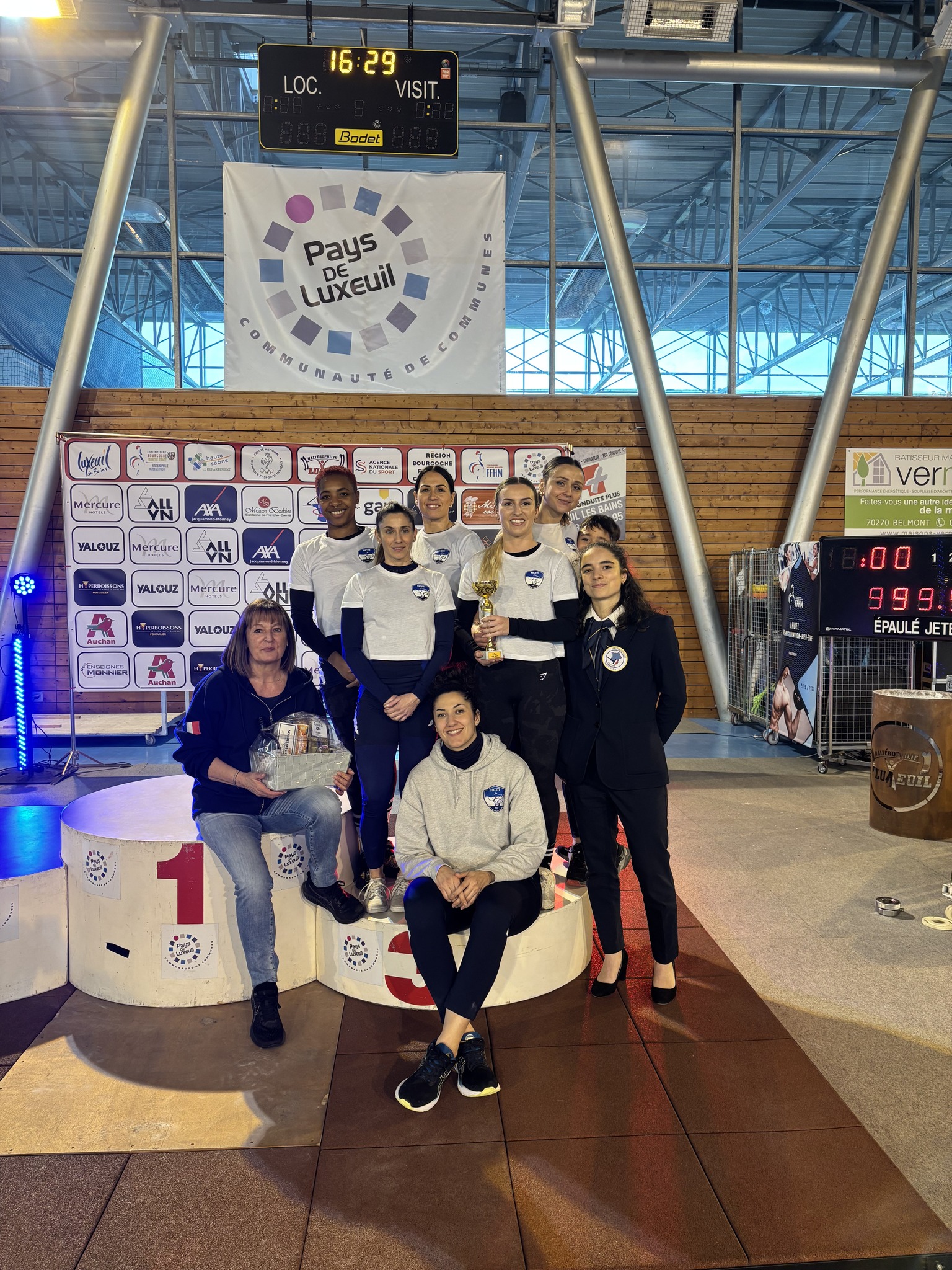 4e tour National par équipes : combativité et cohésion pour l’Haltérophile Club Marseille