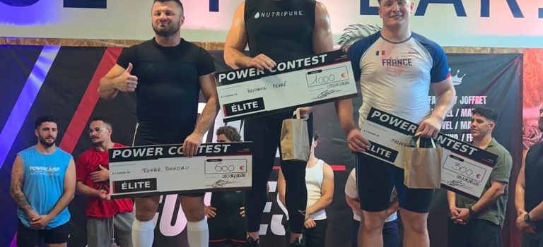 POWER CONTEST 2026 : TOKAR Bogdan monte sur la 2e marche du podium